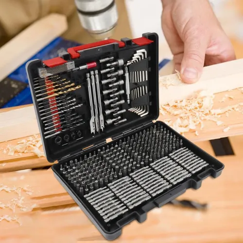 318 Pieces Drill Head Set For Metalworking Furniture Repair