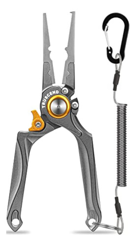 Truscend Unique Lockable Saltwater Fishing Pliers With Mo-v