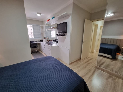 Imagem 17 de 30 de Belíssimo Apartamento Com 3 Dormitórios À Venda, 105 M² Por R$ 735.000 - Jardim Aquarius - São José Dos Campos/sp - Ap0561