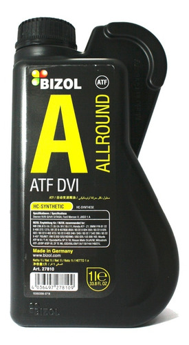 Aceite Hidromático Allround Atf D-vi (1 Litro) Bizol