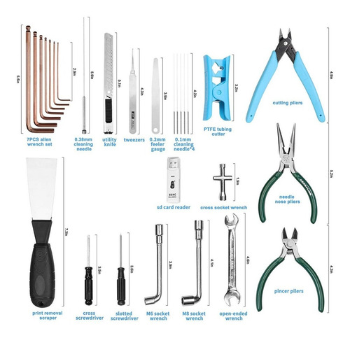 Kit De Herramientas Para Impresión 3d Creality Original