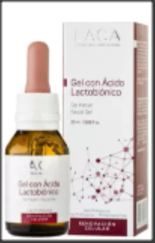 Gel Con Acido Lactobiónico Laca  Peeling Renovador Celular