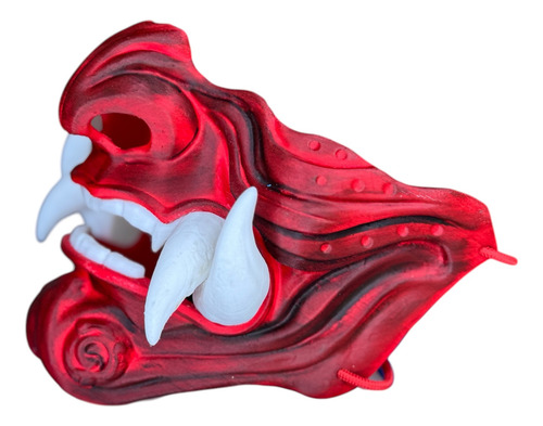 Máscara Samurai - Oni Mask - Impresión 3d