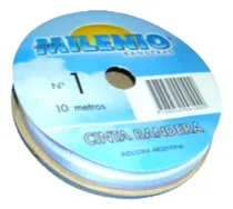 Comprar Rollo Cinta Bandera Argentina N° 1 0,7cm Ancho X 10 Metros Bandera Republica Argentina