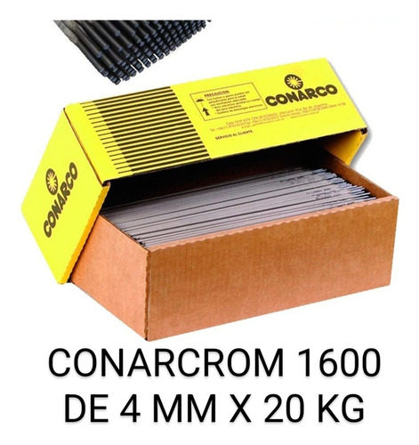 Electrodo Conarcrom 1600 De 4 Mm X 20 G