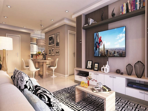 Imagem 3 de 11 de Apartamento Com 2 Dorms, Aviacao, Praia Grande - R$ 260 Mil, Cod: 1658 - Rno1658