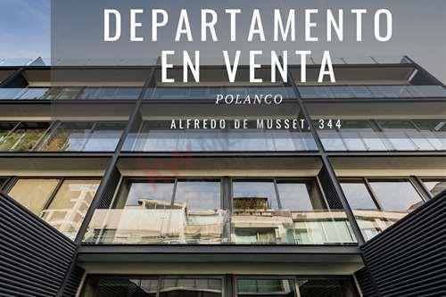 Imagen 1 de 16 de Departamento En Venta De 170m2 Con Balcón En La Colonia Polanco