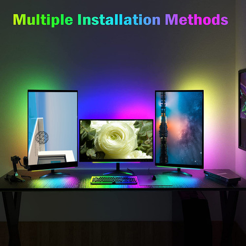 Teclado Phantom Color Y Luz Ambiental Con Control Remoto