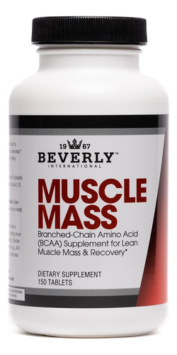 Beverly International Masa Muscular, 150 Tabletas. Un Amino.