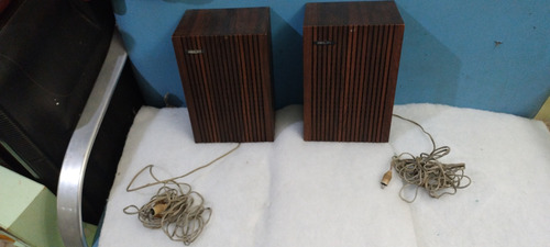 Caixa Acústica Par 06rh 401 Funcionando Raridade 26,5 X 18 C (Usado)