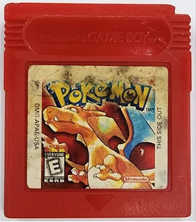 Pokemon Red Rojo Gbc Nintendo Game Boy Color