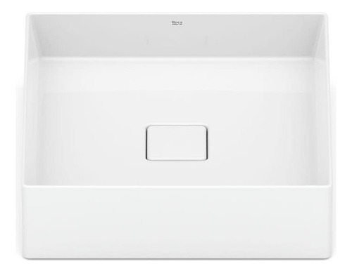 Cuba De Apoio 40cm Quadrada Roca T5 Terra Branco A32787y000