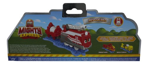 Figura Tren Mighty Express Rrescue Red (Usado)
