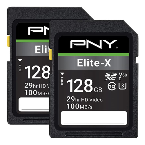 Pny Tarjeta Memoria Flash Elite-x Class Sdxc Gb Unidad Mb Hd