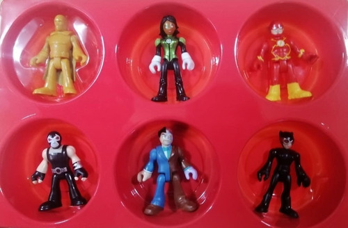 Imaginext Figuras Batman Super Friends Caja De Regalo