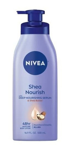 Loción Corporal Nutritiva Nivea Shea Producto.