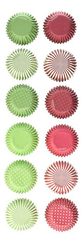 Capacillos De Cupcakes Navideños 300 Piezas Minis