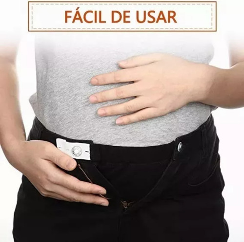 Pantalone Maternidad Extensor Cintura Ajustable Con Elástico