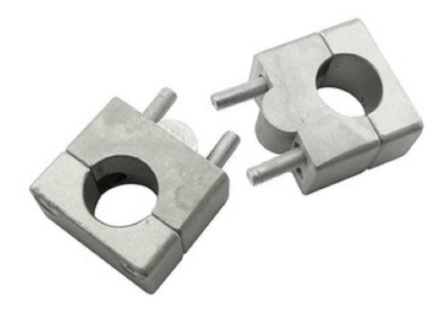 Clamps Elavadores De Manubrio 28mm Saisoku Gris O Negro