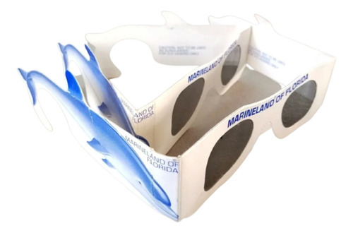 2 Lentes 3d Antiguos De Marineland Of Florida De Los 80s