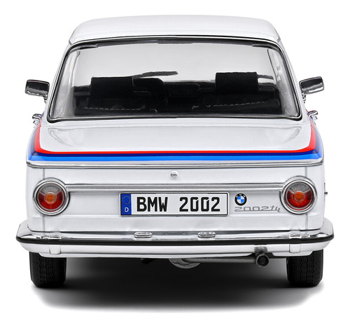 Miniatura Bmw 2002 Tii Turbo Evocation 1971 Branco 1:18 Solido