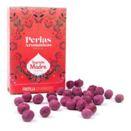 Perlas Aromaticas Frutilla - Sagrada Madre