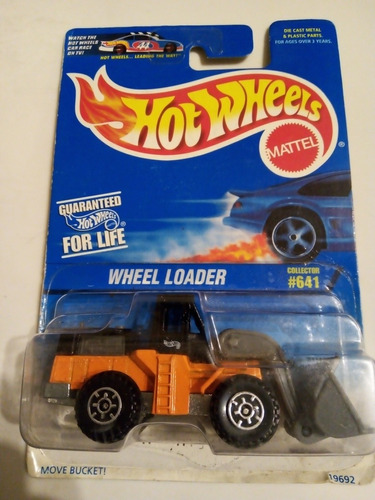 Hot Wheels | 1996 | Escabadora Wheel Loader Metal Metal 