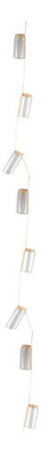 Botellas De Vidrio Transparente Colgantes, Regalo Moderno,