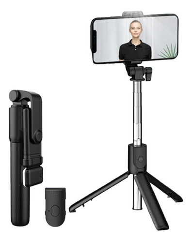 Trípode Soporte Celular Selfie Fotos Video Ajustable Control