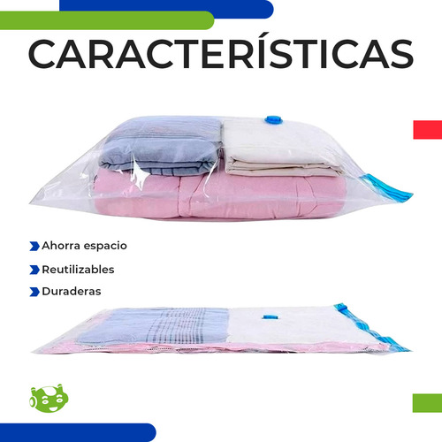 8 Piezas Bolsa De Almacenamiento Sellado Al Vacío 70 X 50 Cm Slim Company Para Guardar Ropa Ahorra Espacio Organizador Compresión Compacto Reutilizable Viaje