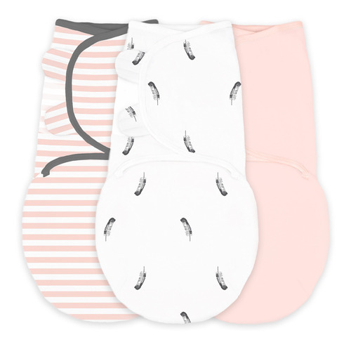 By Swaddle Blanket With Wrap Ajustable, Juego De 3,   F...
