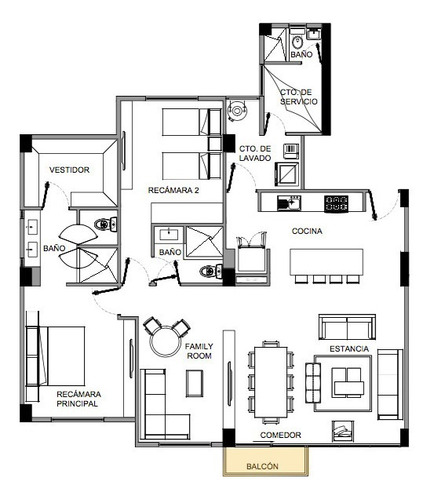 Imagen 7 de 11 de Preventa Departamentos En Harmonia Country Club