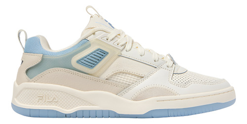 Tenis Fila Corda 180r Para Dama Y Jr Color Beige Con Azul 5tm02030-147 I