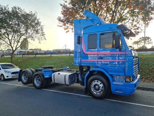 Imagem 2 de 14 de Scania 113 H 360 6x2 Trucado Topline Ano 1994 Câmbio Manua