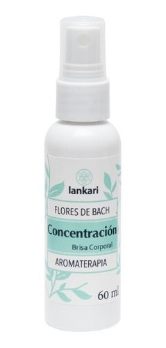 Brisa Corporal Concentración Flor De Bach Aromaterapia 60ml