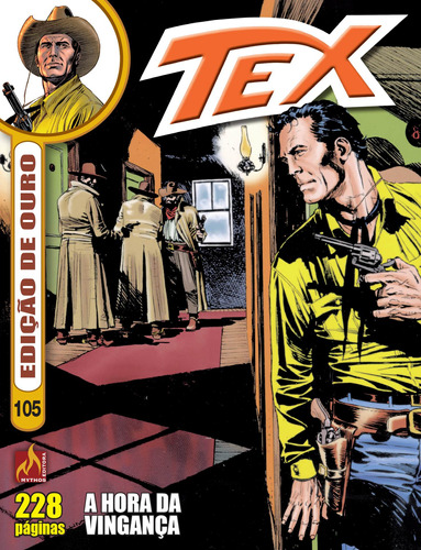 Tex edição de ouro Nº 105, de Nizzi, Claudio. Editora Edições Mythos Eireli, capa mole em português, 2019