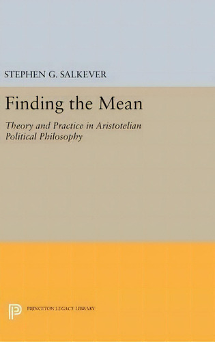 Finding The Mean, De Stephen G. Salkever. Editorial Princeton University Press, Tapa Dura En Inglés