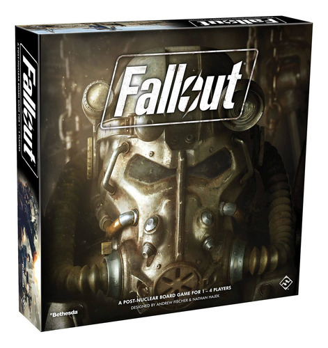 Juegos De Acción  De Mesa Fallout De Fantasy Fligh Fr80mn
