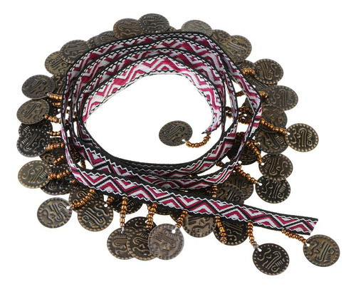 Tela De Encaje Bohemio Con Flecos De Cobre
