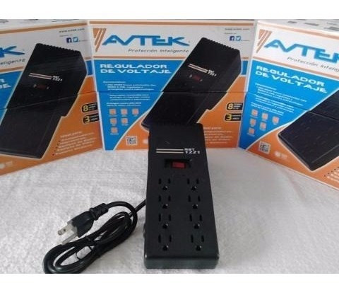 Imagen 7 de 8 de Protector Avtek Computadora, Tv Y Electronica, R8t-1221