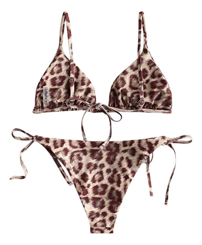 Biquíni Snake Strap Sexy Bikini Split Maiô