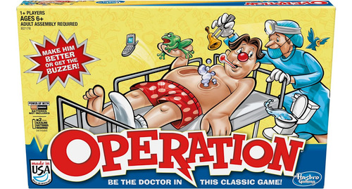Hasbro Gaming Juego De Operación Clásico