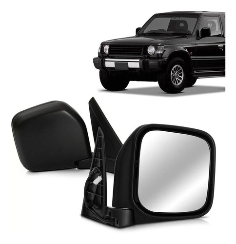 Retrovisor Pajero 1993 1994 1995 1996 1997 Eletrico Preto