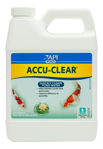 Api Accu Clear 32 Oz Clarificante Para Estanques