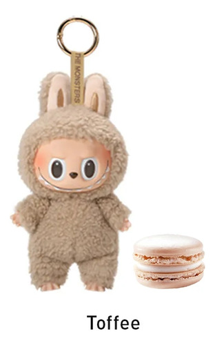 Labubu Macaron Monsters Vinilo Toffee Peluche