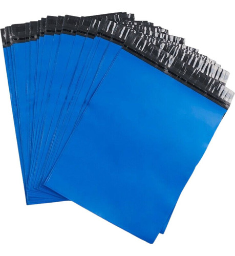 Saco Segurança Correios Sedex 26x36 100 Azul Lacre