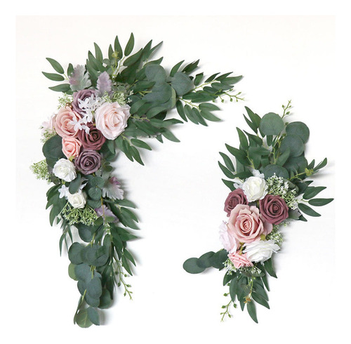 Decoración De De Flores Artificiales Hechas A Mano Tarjeta