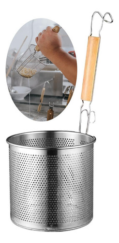 /colador De Alimentos, Cesta For Mango Redondo 20 Cm.