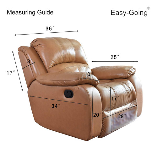 Sofá Elástico Reclinable De Gran Tamaño Slipcover X4