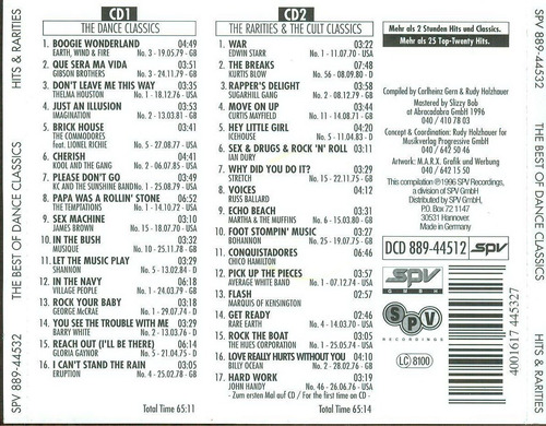 Dance Classics The Best Hits & Remixes 2cd (1996) Europa New